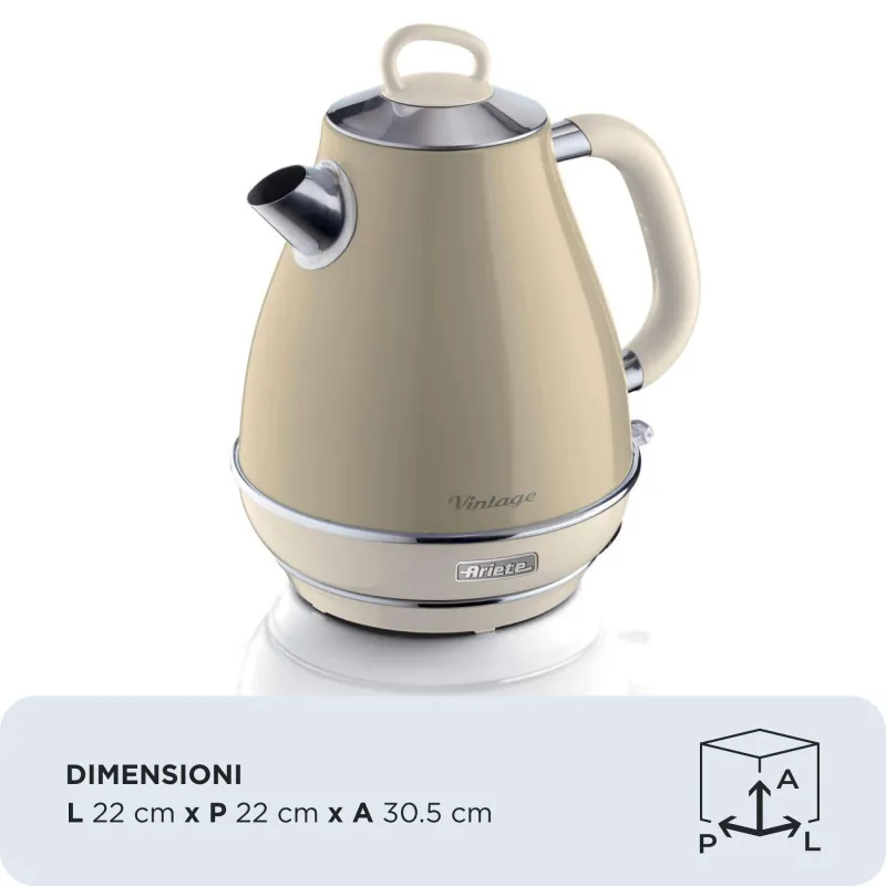Kettle 1.7L Vintage Beige