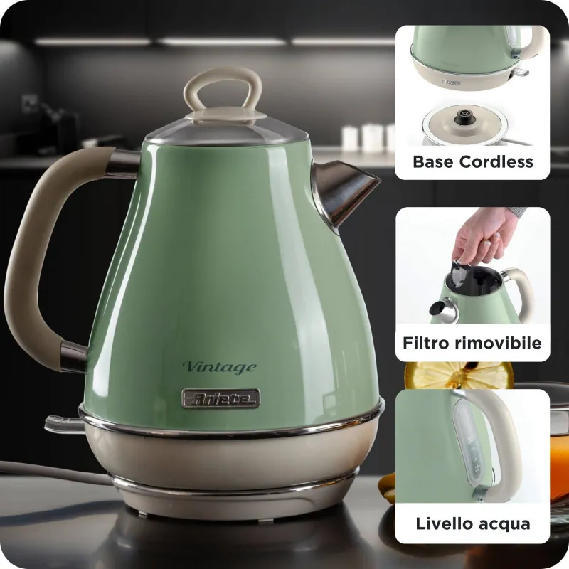 Kettle 1.7L Vintage Green