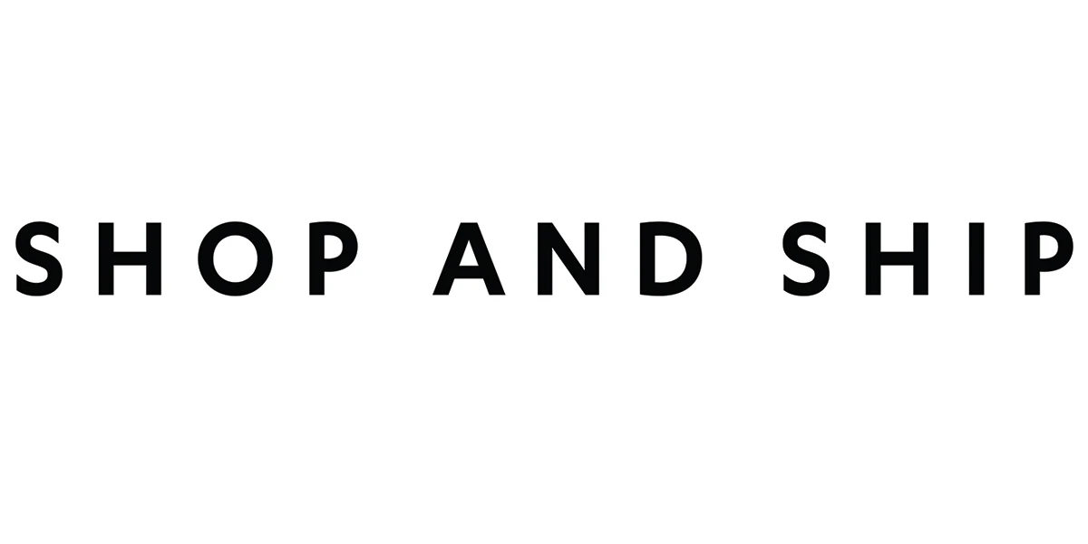 Shop and Ship Logo